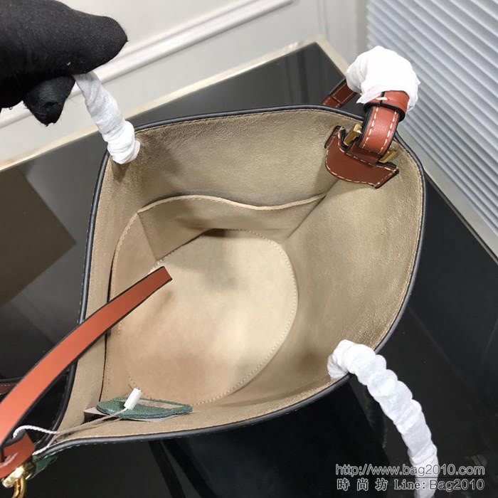 LOEWE羅意威 原單五金 最新geta水桶包 簡單時尚 百搭肩背包 3040  jdl1181